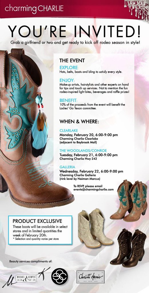 Houstonians! Kick of the Rodeo Season in Style! Plus Giveaway!
