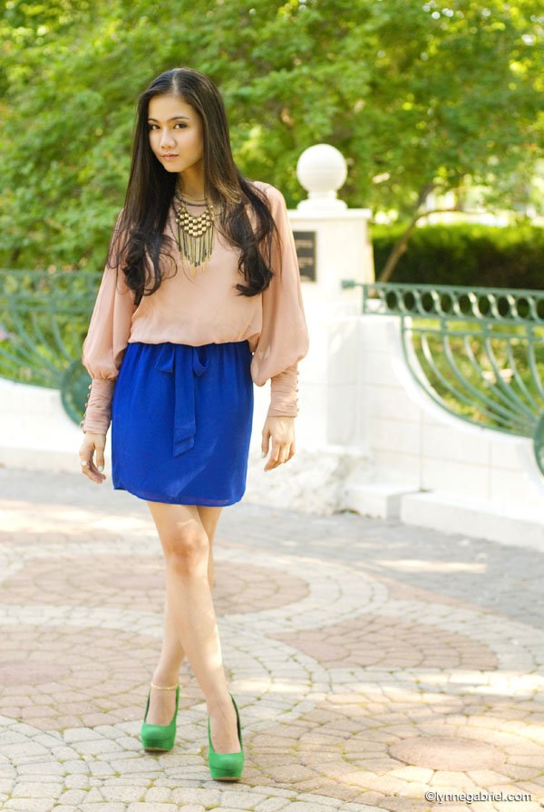 Color Blocking with Shopakira