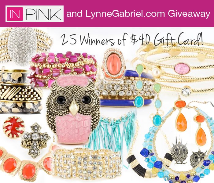 InPink $40 Virtual Gift Card Giveaway – 25 Winners