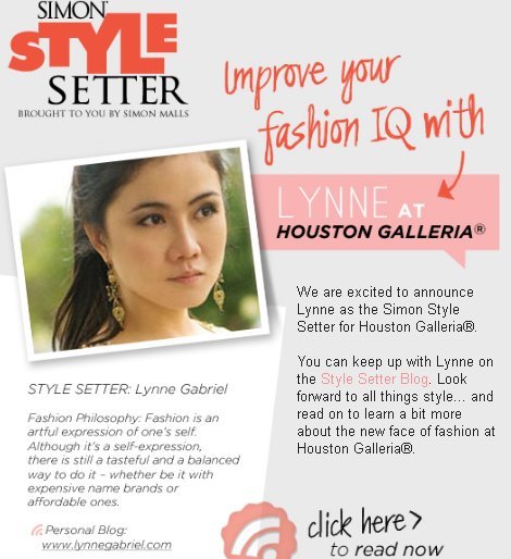 The Houston Galleria’s Style Setter