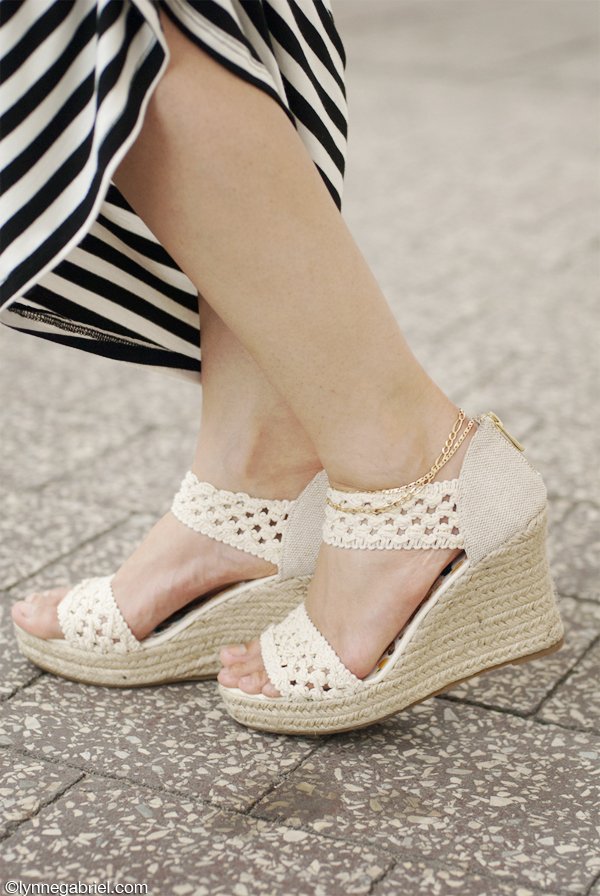 Deb Shops Spadril Wedges