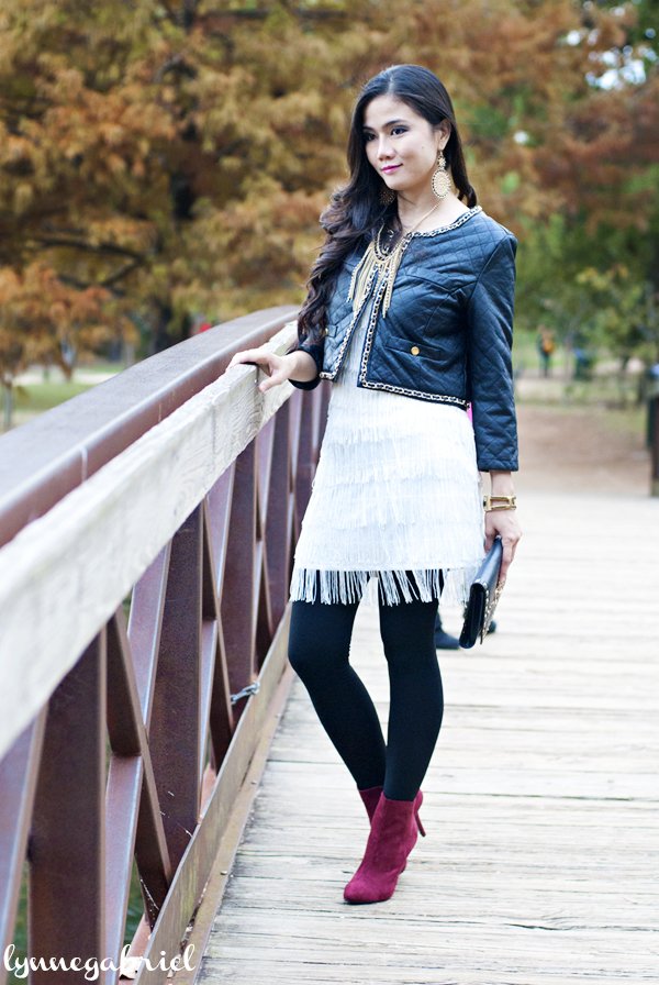 Holiday Look 1: Fringe and Quilt