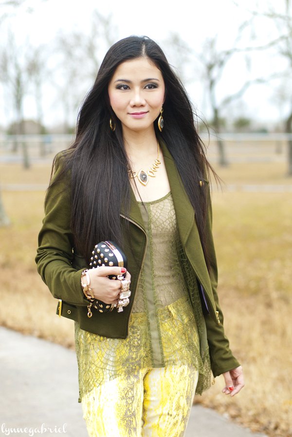 The Snake Print and the Olive