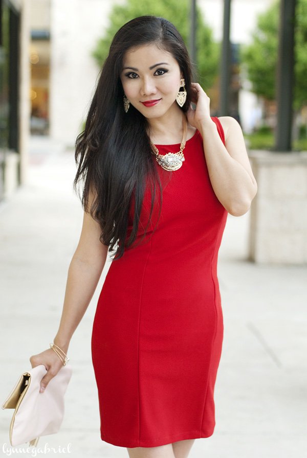 Red Bow Dress: A Sexy Date Night Outfit — Whatever is Lovely by Lynne G ...