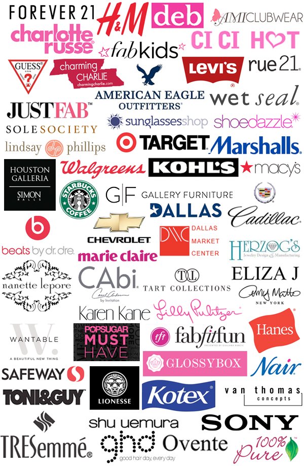 Brands That I've Worked With — Whatever is Lovely