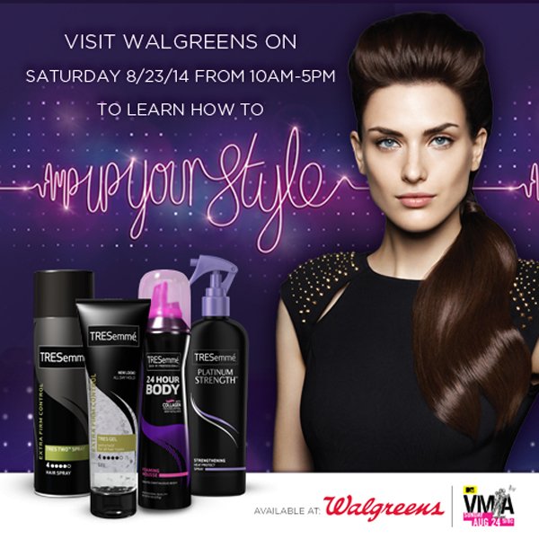 Amp Up Your Style with a TRESemmé® Saturdate at Walgreens + $100 Walgreens Gift Card Giveaway
