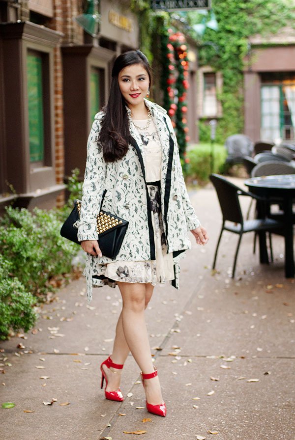 Holiday Look 5: Pop of Red