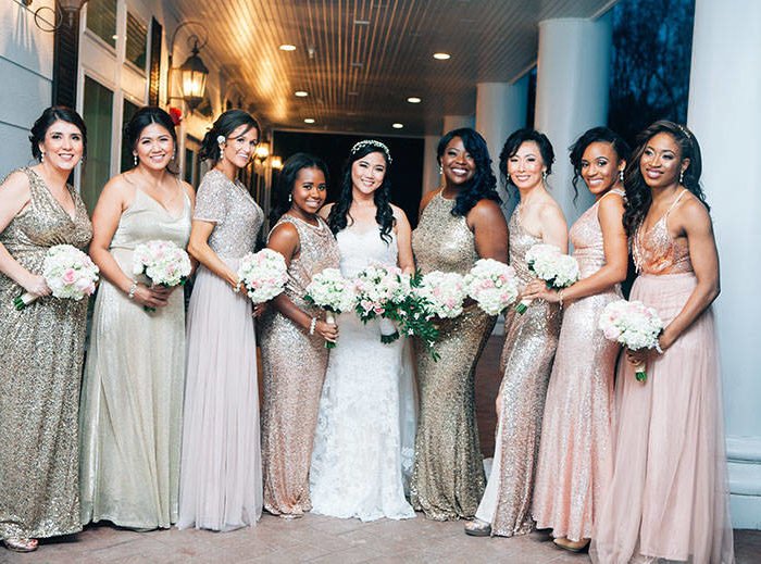 My Winter Wedding Series: The Wedding Party Look Part 2: The Bridesmaids
