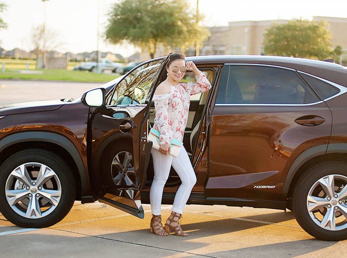 Off-The-Shoulder Top in Lexus Style