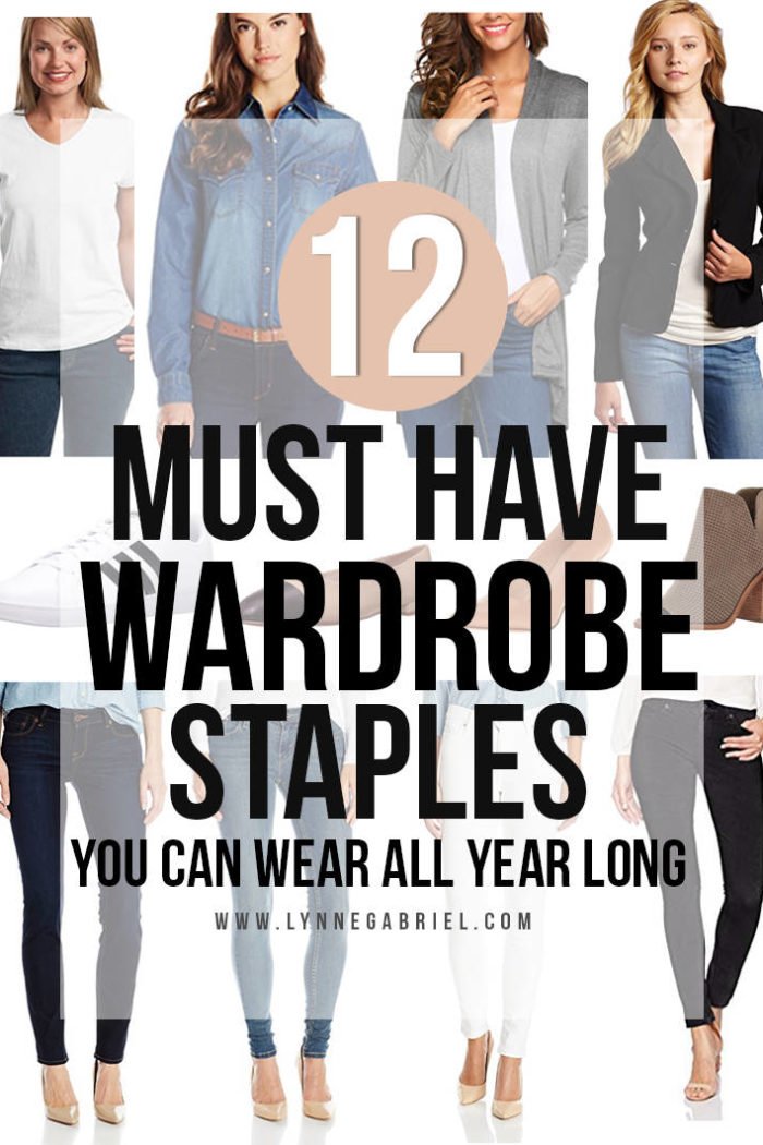 12 MUST Have Wardrobe Staples You Can Wear All Year Long