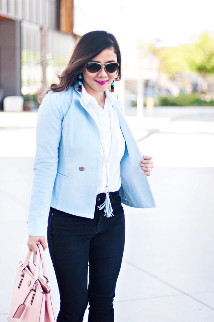 Spring Outfit Inspiration: How to Style a White Button Down Shirt Part 2 (Work)