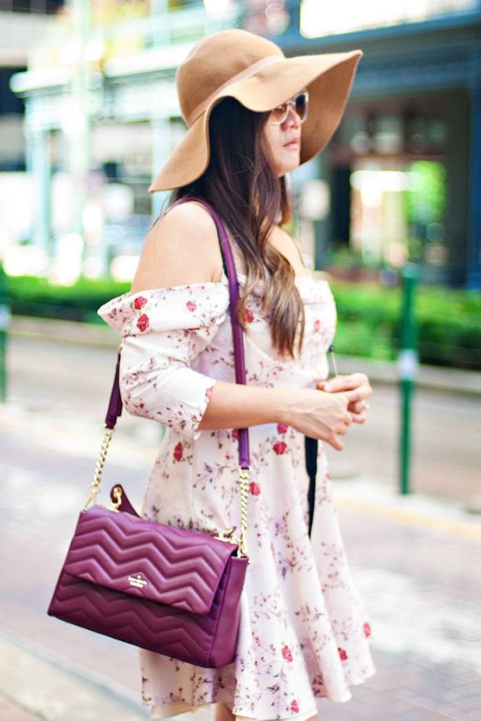 Fall Outfit Inspiration: Must Have Floral Fall Dress For Cities Like Houston