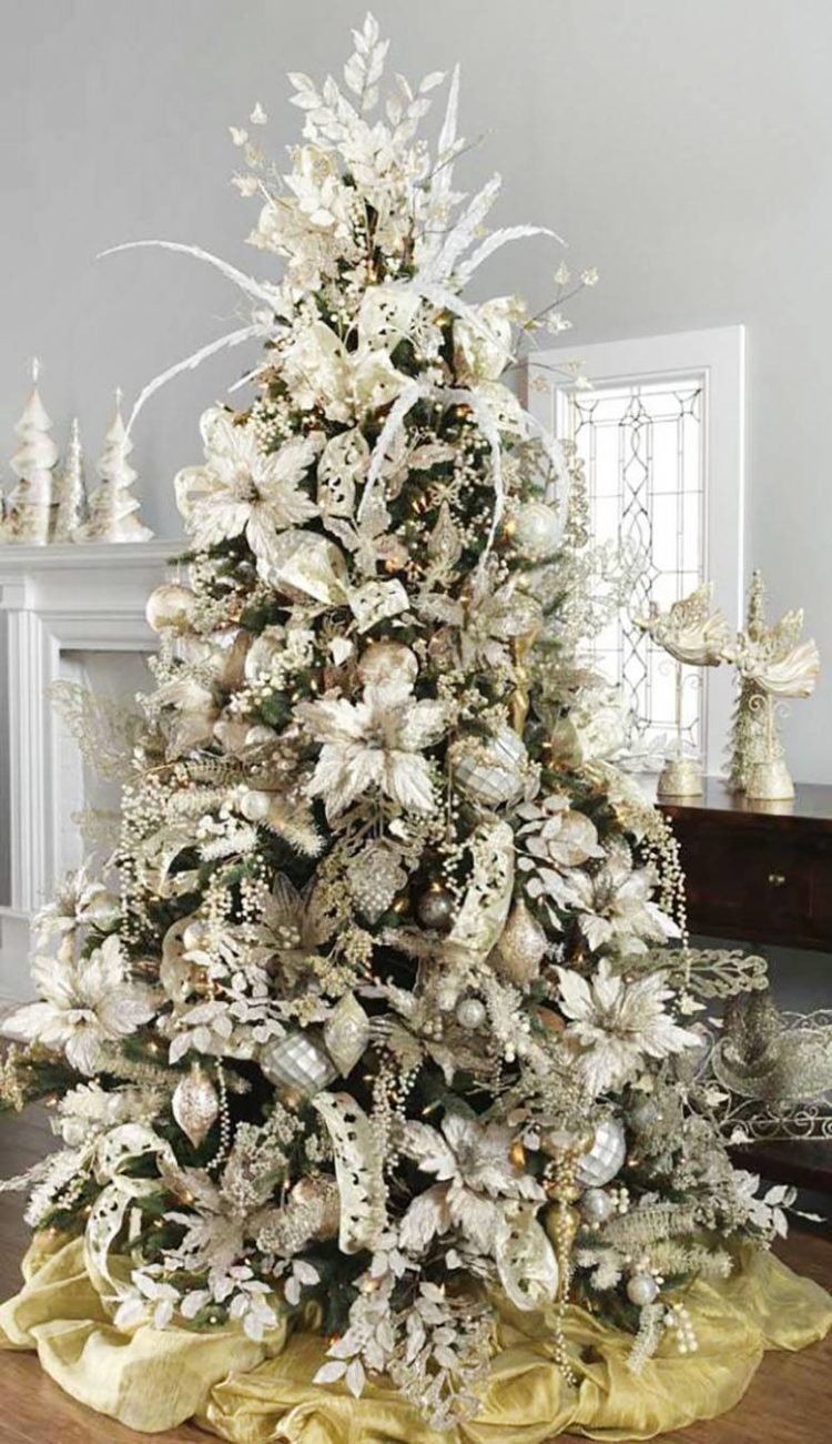 13 Amazingly Beautiful Christmas Tree Decorating Ideas — Whatever is ...