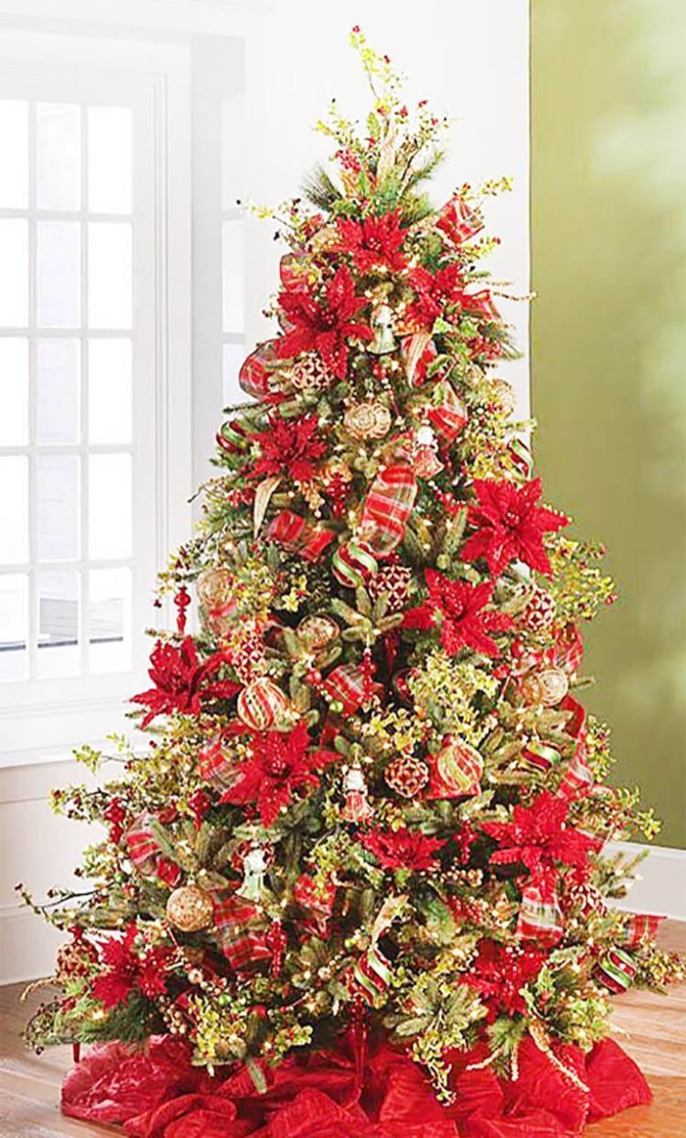 13 Amazingly Beautiful Christmas Tree Decorating Ideas — Whatever is ...