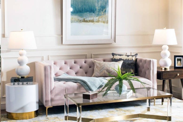 21 Swoon Worthy Blush and Rose Gold Furniture and Home Decor You Will ...