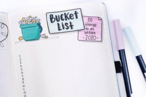 Bullet Journal Bucket List